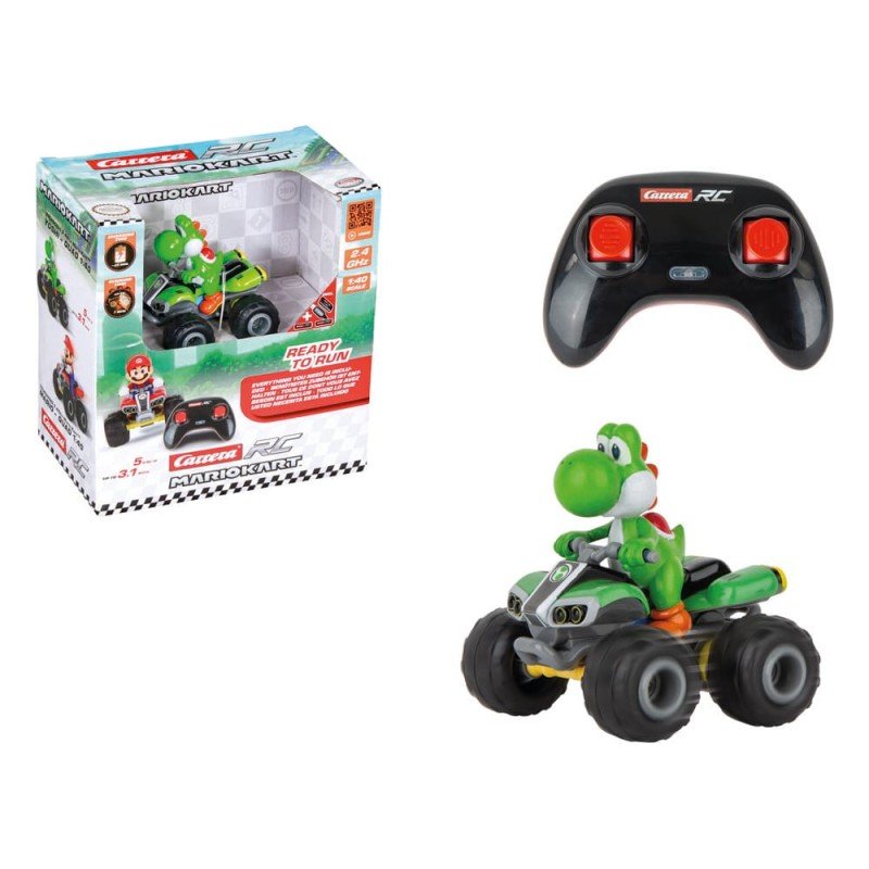 Super Mario Kart Quad télécommandée RC 1/40 2,4GHz Yoshi | 9003150135265