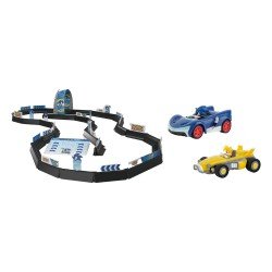 Sonic the Hedgehog voiture télécommandée RC 1/43 2,4GHz Tabletop Racing Set | 9003150143253
