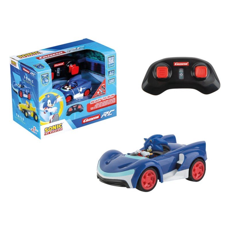 Sonic the Hedgehog RC remote-controlled Car 1/43 2.4GHz Mini Sonic | 9003150143260