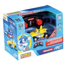 Sonic the Hedgehog RC remote-controlled Car 1/43 2.4GHz Mini Tails | 9003150143284