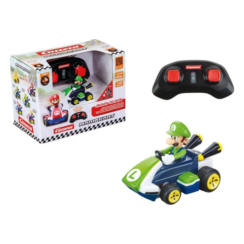 Super Mario Kart voiture télécommandée RC 1/50 2,4GHz Mini Luigi | 9003150148395