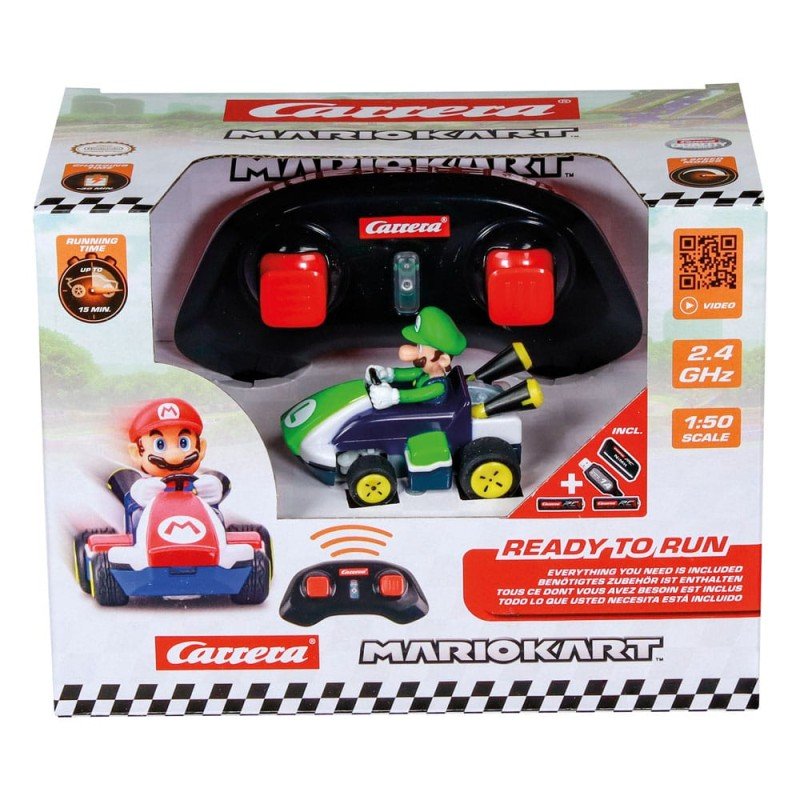 Super Mario Kart voiture télécommandée RC 1/50 2,4GHz Mini Luigi | 9003150148395