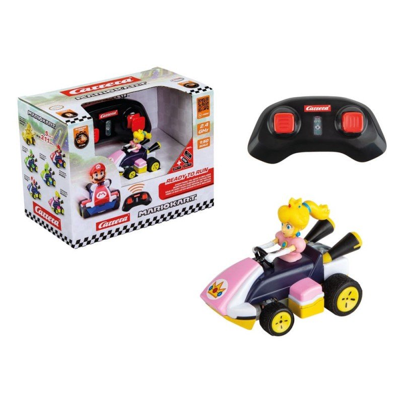 Super Mario Kart voiture télécommandée RC 1/50 2,4GHz Mini Peach | 9003150148425