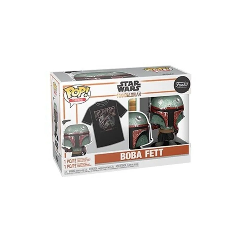 Star Wars Funko POP! & Tee set figurine et T-Shirt Boba Fett | 