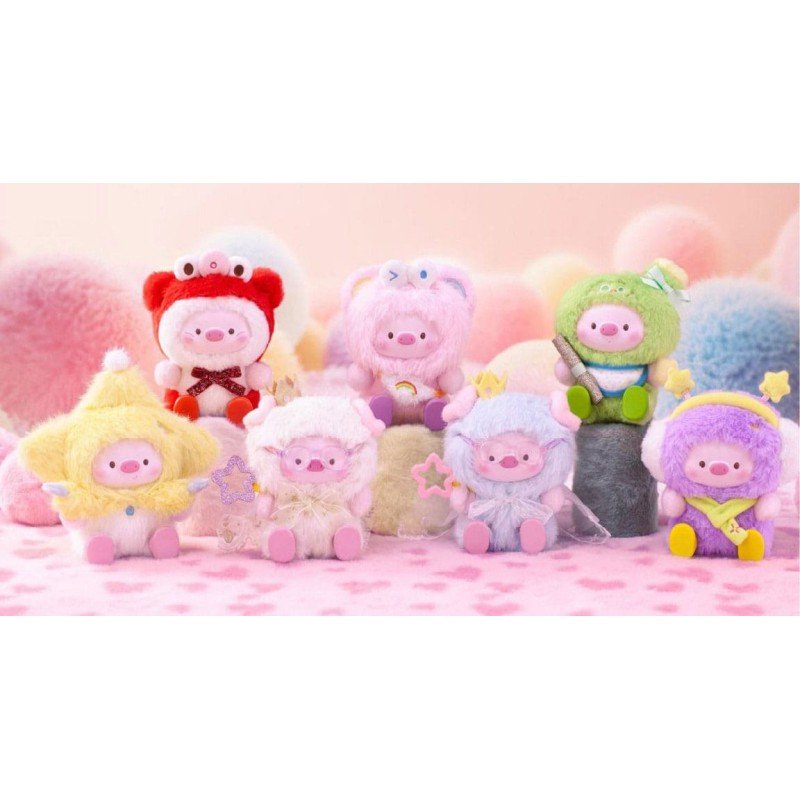 GeeGeePig: Countdown to Wishes Blind Box Porte-clés 16 - 18 cm Display (6) | 6941424596998