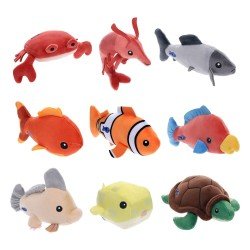 Fisch présentoir peluches 10 cm (9) | 0810087213039