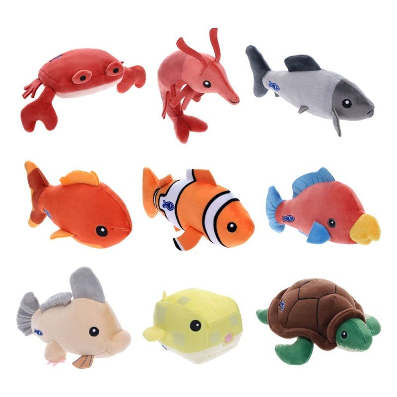 Fisch présentoir peluches 10 cm (9) | 0810087213039