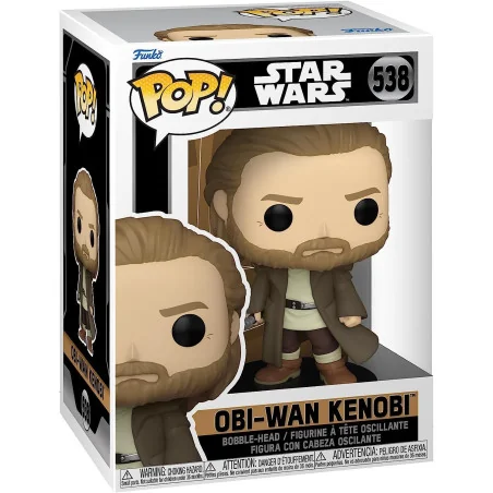 Star Wars Figure Funko POP! Bobble-Head Vinyl Obi-Wan Kenobi 9 cm | 889698645584