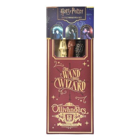 Harry Potter pack 3 stylos baguette magique Magical Locations | 5056563709510