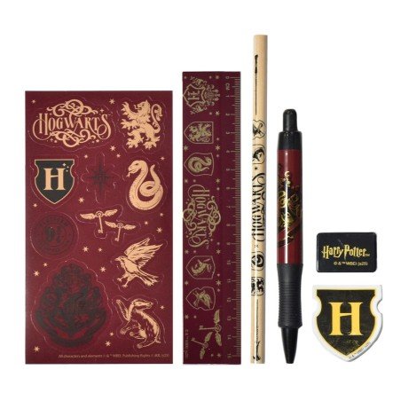 Harry Potter set d'écriture 6 pièces Magical Locations | 5056563709541