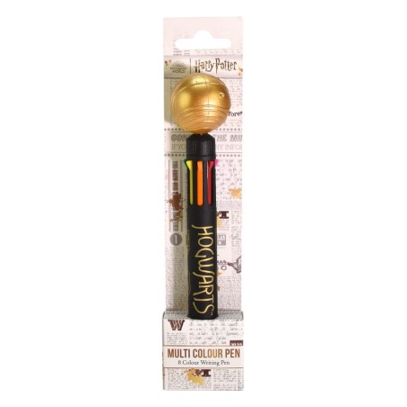 Harry Potter Multi-Colored Pen Snitch Gold