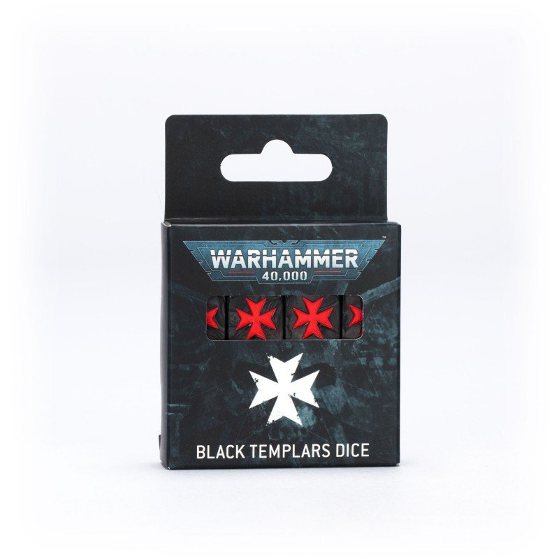 Warhammer 40,000 - Black Templar: Dice | 5011921237852
