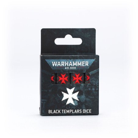 Warhammer 40,000 - Black Templar: Dice | 5011921237852