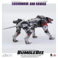 Transformers Bumblebee pack 2 figurines 1/6 DLX Soundwave & Ravage 28 cm | 4897056202627