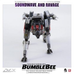 Transformers Bumblebee pack 2 figurines 1/6 DLX Soundwave & Ravage 28 cm | 4897056202627