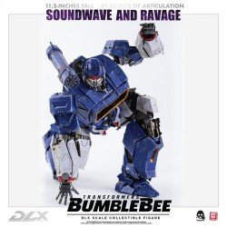 Transformers Bumblebee pack 2 figurines 1/6 DLX Soundwave & Ravage 28 cm | 4897056202627