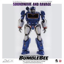 Transformers Bumblebee pack 2 figurines 1/6 DLX Soundwave & Ravage 28 cm | 4897056202627