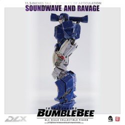 Transformers Bumblebee pack 2 figurines 1/6 DLX Soundwave & Ravage 28 cm | 4897056202627