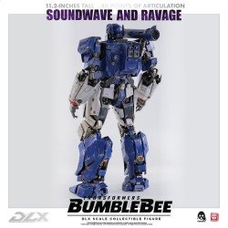 Transformers Bumblebee pack 2 figurines 1/6 DLX Soundwave & Ravage 28 cm | 4897056202627