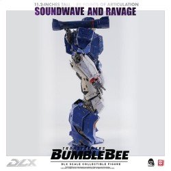 Transformers Bumblebee pack 2 figurines 1/6 DLX Soundwave & Ravage 28 cm | 4897056202627