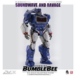 Transformers Bumblebee pack 2 figurines 1/6 DLX Soundwave & Ravage 28 cm | 4897056202627