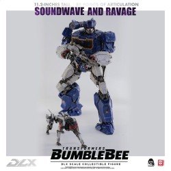 Transformers Bumblebee pack 2 figurines 1/6 DLX Soundwave & Ravage 28 cm | 4897056202627