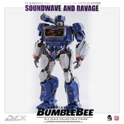 Transformers Bumblebee pack 2 figurines 1/6 DLX Soundwave & Ravage 28 cm | 4897056202627