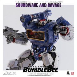 Transformers Bumblebee pack 2 figurines 1/6 DLX Soundwave & Ravage 28 cm | 4897056202627