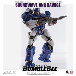 Transformers Bumblebee pack 2 figurines 1/6 DLX Soundwave & Ravage 28 cm | 4897056202627