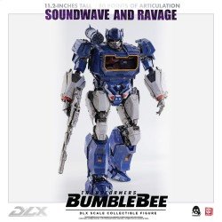 Transformers Bumblebee pack 2 figurines 1/6 DLX Soundwave & Ravage 28 cm | 4897056202627