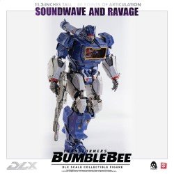 Transformers Bumblebee pack 2 figurines 1/6 DLX Soundwave & Ravage 28 cm | 4897056202627