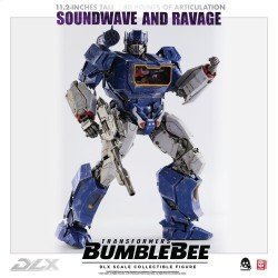 Transformers Bumblebee pack 2 figurines 1/6 DLX Soundwave & Ravage 28 cm | 4897056202627