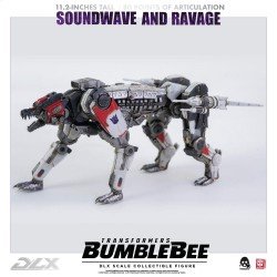 Transformers Bumblebee pack 2 figurines 1/6 DLX Soundwave & Ravage 28 cm | 4897056202627