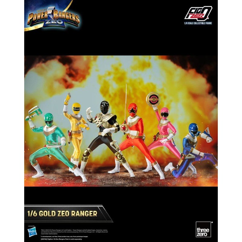 Power Rangers Zeo figurine FigZero 1/6 Ranger V Red 30 cm | 4895250812079