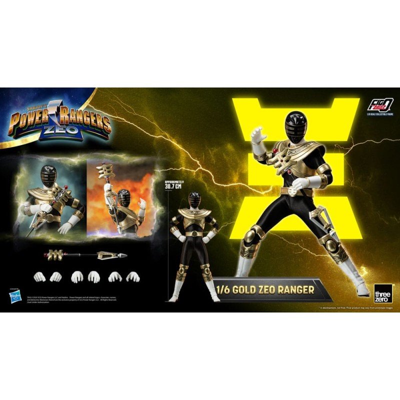 Power Rangers Zeo figurine FigZero 1/6 Ranger V Red 30 cm | 4895250812079