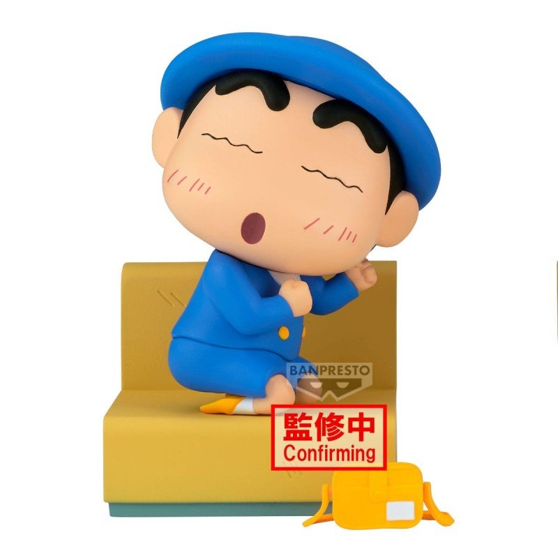 Crayon Shinchan statuette PVC Nakayoshi Memories Let's Go To Kindergarten With Nene-chan (A:Shinnosuke) 10 cm | 4983164299847
