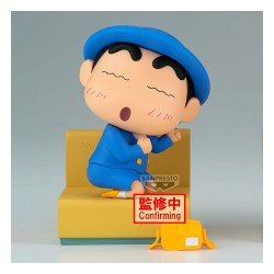 Crayon Shinchan statuette PVC Nakayoshi Memories Let's Go To Kindergarten With Nene-chan (A:Shinnosuke) 10 cm | 4983164299847