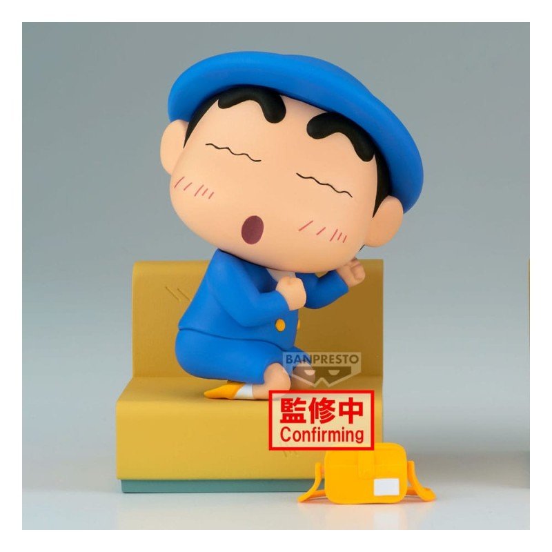Crayon Shinchan statuette PVC Nakayoshi Memories Let's Go To Kindergarten With Nene-chan (A:Shinnosuke) 10 cm | 4983164299847
