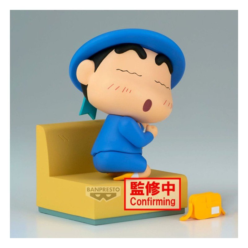 Crayon Shinchan PVC Statue Nakayoshi Memories Let's Go To Kindergarten With Nene-chan (A:Shinnosuke) 10 cm | 4983164299847