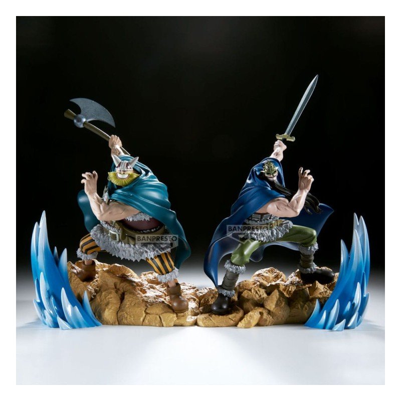 One Piece statuette PVC Senkozekkei Dorry 20 cm | 4983164300604