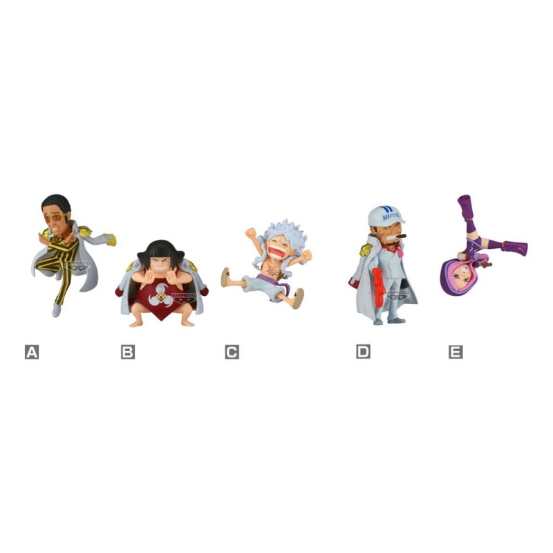 One Piece World Collectable Figure Egghead 6 PVC Statue Blind Box (12) | 4983164300789