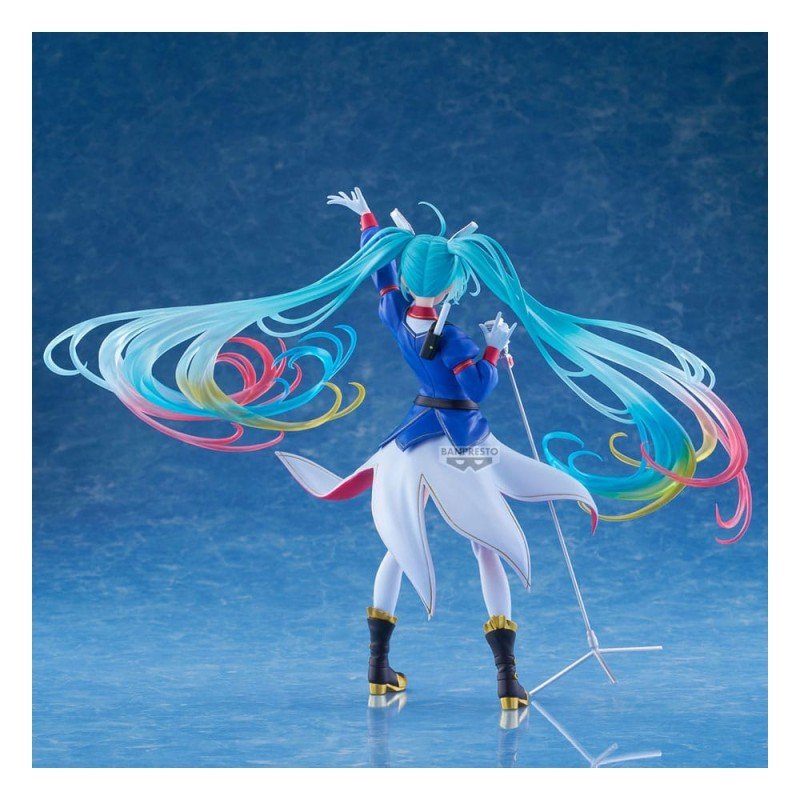 Gundam X Miku Banpresto Evolve PVC Statue Hatsune Miku Figure 21 cm | 4983164300871