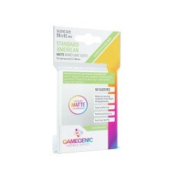 Gamegenic - Standad American - Sleeves Mat 59X91 Groen (50 stuks) | 4251715403150