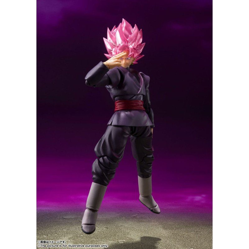 Dragon Ball Super S.H. Figuarts Action Figure Goku Black - Super Saiyan Rose Reissue 14 cm | 4573102693150