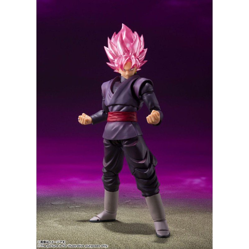 Dragon Ball Super figurine S.H. Figuarts Goku Black - Super Saiyan Rose Reissue 14 cm | 4573102693150