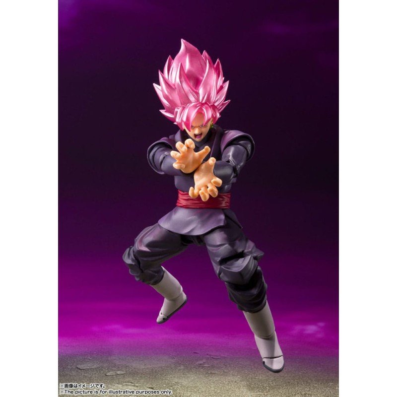 Dragon Ball Super S.H. Figuarts Action Figure Goku Black - Super Saiyan Rose Reissue 14 cm | 4573102693150