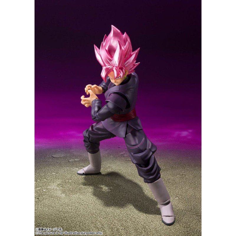 Dragon Ball Super figurine S.H. Figuarts Goku Black - Super Saiyan Rose Reissue 14 cm | 4573102693150