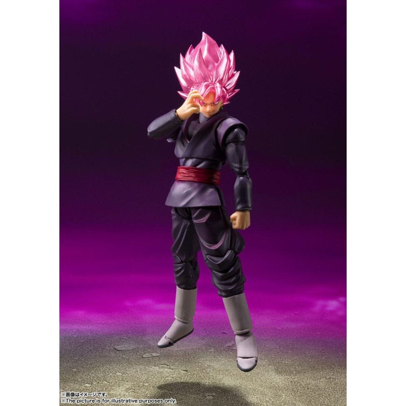 Dragon Ball Super S.H. Figuarts Action Figure Goku Black - Super Saiyan Rose Reissue 14 cm | 4573102693150