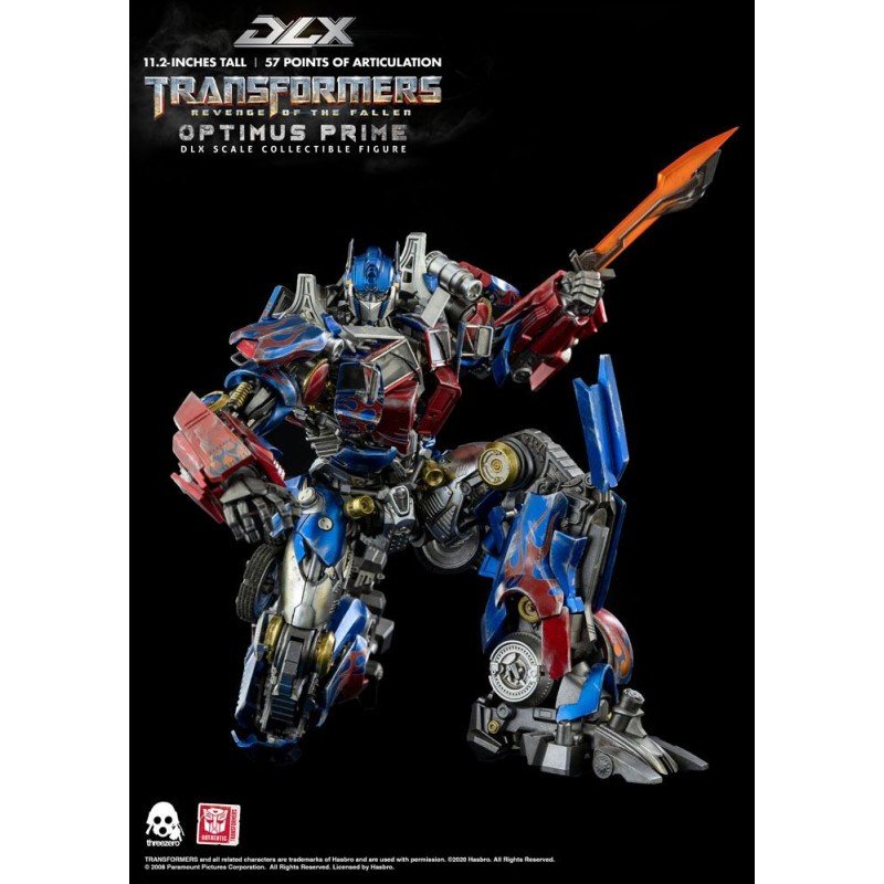 Transformers 2 : La Revanche figurine 1/6 DLX Optimus Prime 28 cm | 4897056202658