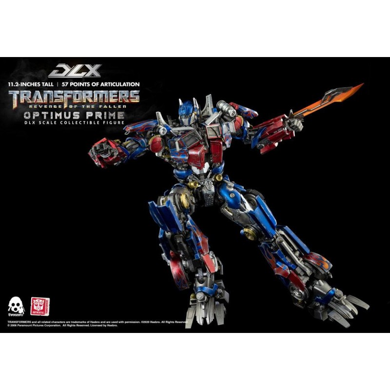 Transformers 2 : La Revanche figurine 1/6 DLX Optimus Prime 28 cm | 4897056202658